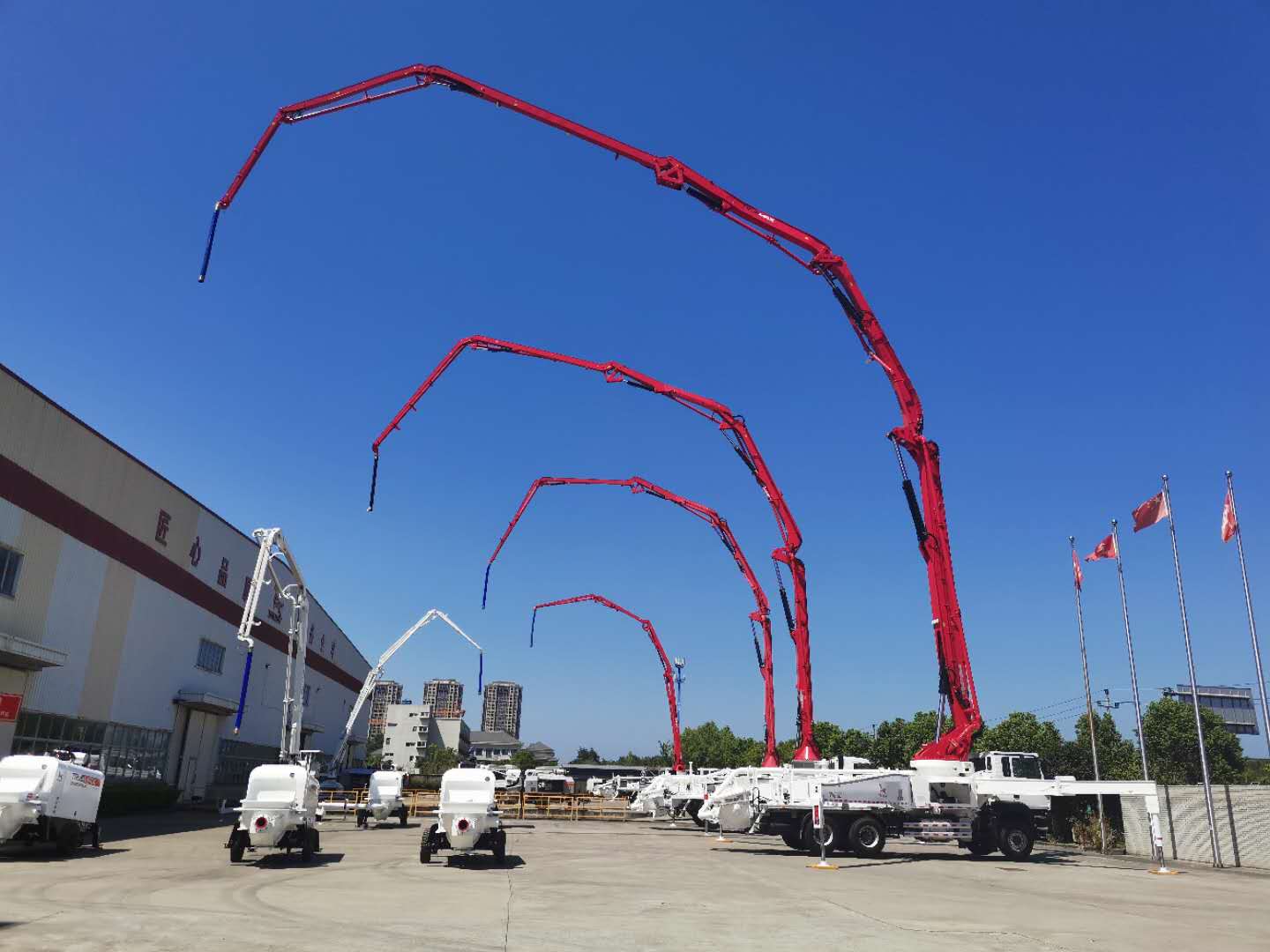 混凝土泵車 混凝土泵車